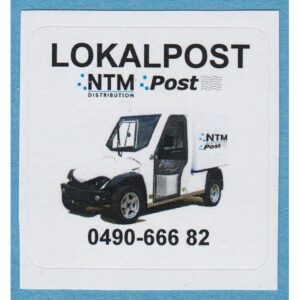 Lokalpost VÄSTERVIK Nr 093 2017 distributionsbil – större format