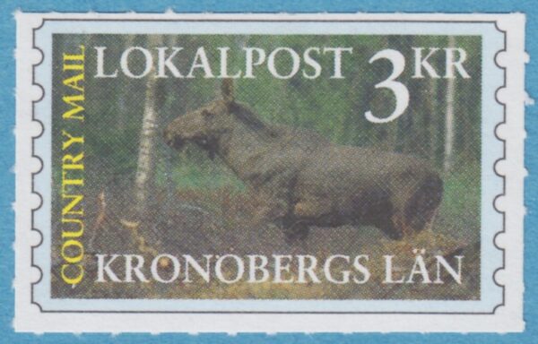 Lokalpost VÄXJÖ Country Mail Nr 01 1996 älg