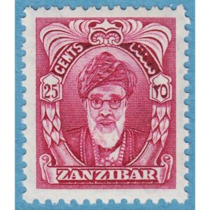 ZANZIBAR 1952 M210** valör ur bruksserie