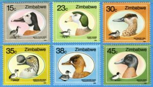 ZIMBABWE 1988 M390-5** änder 6 kpl