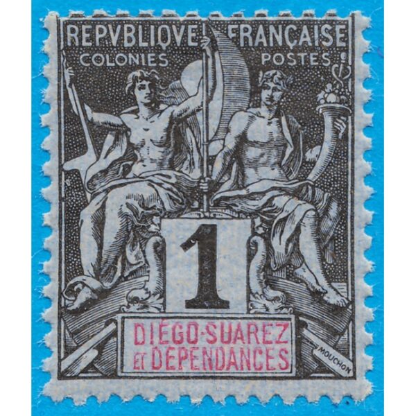 DIEGO SUAREZ 1892 M25**