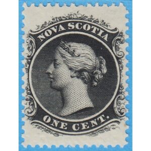 NOVA SCOTIA 1860-63 M5**  one cent (OB50)