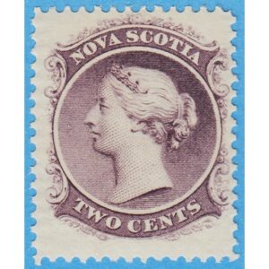 NOVA SCOTIA 1860-63 M6** two cents (OB51)