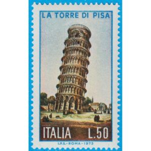 ITALIEN 1973 M1418** Lutande tornet i Pisa 1 kpl