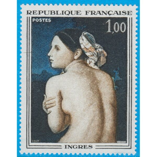 FRANKRIKE 1967 M1597** konst - Ingres 1 kpl