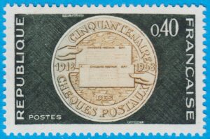 FRANKRIKE 1968 M1609** postcheck 1 kpl