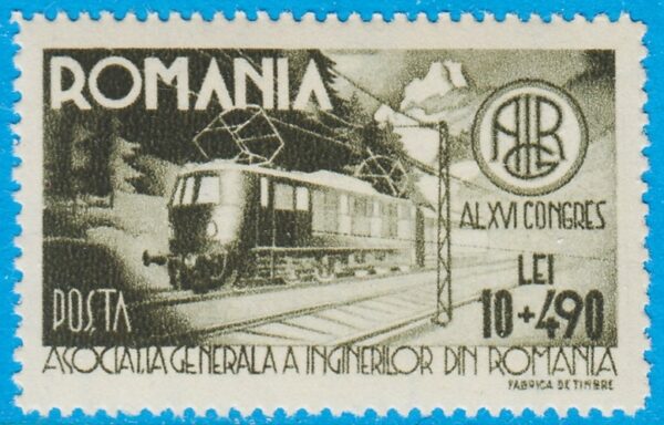RUMÄNIEN 1945 M903** järnväg - enda i serien