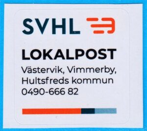 Lokalpost VÄSTERVIK Nr 130 2021-11-15 Ny logga – användes även i Vimmerby/Hultsfred