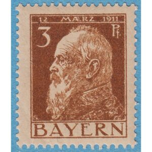 BAYERN 1911 M76 II** 3 pf typ II
