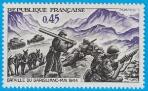 FRANKRIKE 1969 M1668** slaget vid Garigliano 1 kpl