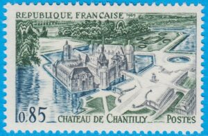 FRANKRIKE 1969 M1676** slottet Chantilly 1 kpl