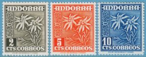 ANDORRA (SP) 1951 M52-4** edelweiss ur bruksserie