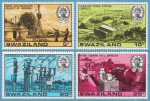 SWAZILAND 1978 M289-92** elektrifiering 4 kpl