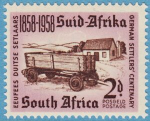 SYDAFRIKA 1958 M257** vagn 1 kpl