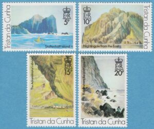 TRISTAN DA CUNHA 1980 M270-3** konst av Roland Svensson (III) 4 kpl