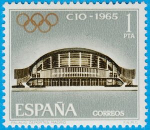 SPANIEN 1965 M1567** sportpalats i Madrid 1 kpl