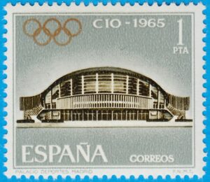 SPANIEN 1965 M1567** sportpalats i Madrid 1 kpl