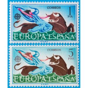 SPANIEN 1966 M1642-3** Europa Cept 2 kpl