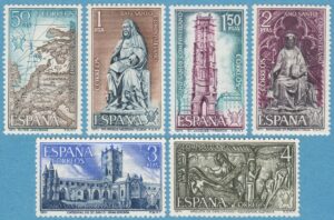 SPANIEN 1971 M1903-8** heliga året St Jacob från Compostella (I) 6 kpl