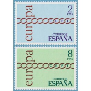 SPANIEN 1971 M1925-6** Europa Cept 2 kpl