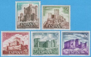 SPANIEN 1972 M1988-92** borgar (VI) 5 kpl