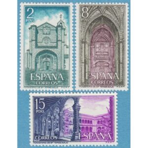 SPANIEN 1972 M2006-8** kloster 3 kpl