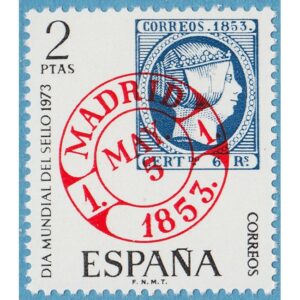 SPANIEN 1973 M2022** frimärke på frimärke 1 kpl