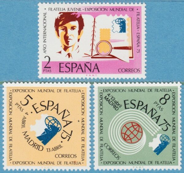 SPANIEN 1974 M2069-71** Espana 75 - 3 kpl