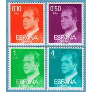 SPANIEN 1977 M2279-82** Kung Juan Carlos 4 kpl