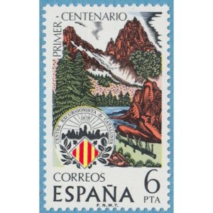 SPANIEN 1976 M2200** bergslandskap 1 kpl