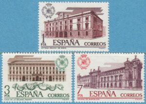 SPANIEN 1976 M2219-21** tullen 3 kpl