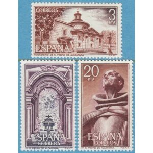 SPANIEN 1976 M2268-70** kloster 3 kpl