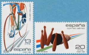 SPANIEN 1983 M2577-8** cykling – skittles 2 kpl