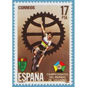 SPANIEN 1984 M2653** cykeltävling 1 kpl
