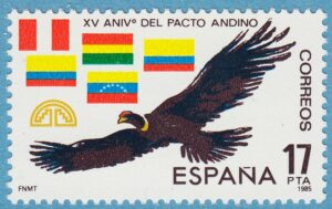 SPANIEN 1985 M2663** kondor 1 kpl