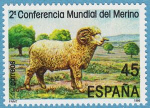 SPANIEN 1986 M2716** merinofår 1 kpl
