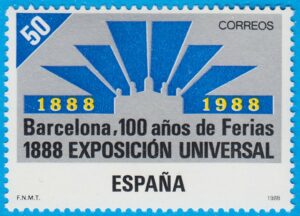 SPANIEN 1988 M2831** världsutställning 1 kpl