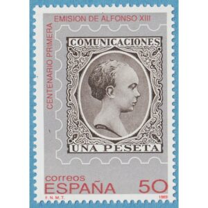 SPANIEN 1989 M2904** frimärke på frimärke 1 kpl