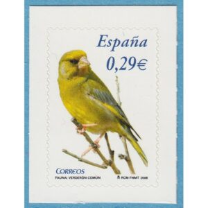 SPANIEN 2006 M4143** grönfink – enda fågel i serien