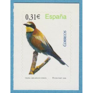 SPANIEN 2008 M4332** biätare – enda fågel i serien