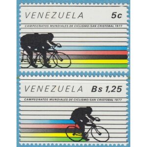 VENEZUELA 1978 M2078-9** cykel VM 2 kpl