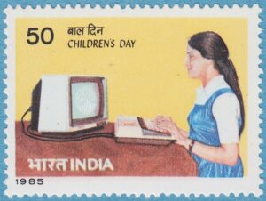 INDIEN 1985 M1033** persondator 1 kpl