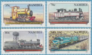 NAMIBIA 1995 M784-7** järnväg 4 kpl