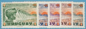 URUGUAY 1959 M857-61** damm 5 kpl