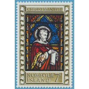 NORFOLK ISLAND 1972 M130** glasmålning 1 kpl