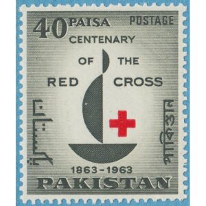 PAKISTAN 1963 M193** röda korset 1 kpl
