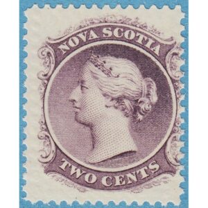 NOVA SCOTIA 1860-63 M6** two cents (OB55)