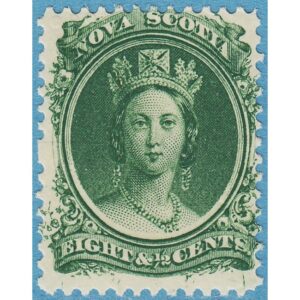NOVA SCOTIA 1860-63 M8** eight & ½ cents (OB56)
