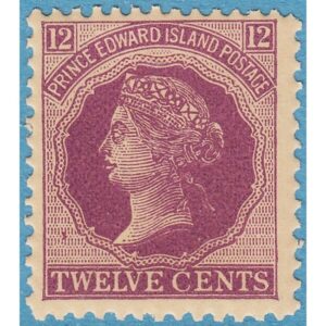 PRINCE EDWARD ISLAND 1872 M16** twelve cents (OB58)