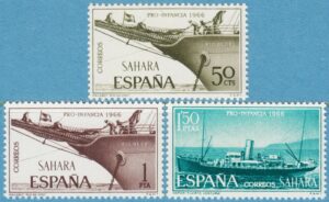 SPANSKA SAHARA 1966 M280-2** fartyg 3 kpl